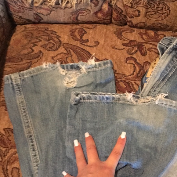 Mens Bootcut Wrangler Jeans - Picture 3 of 6